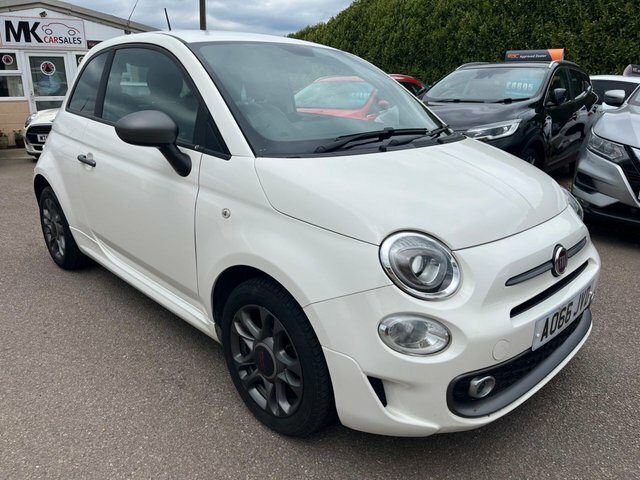 Fiat 500 2016 1.2 S Hatchback Euro 6 Ss AO66JVD White #3