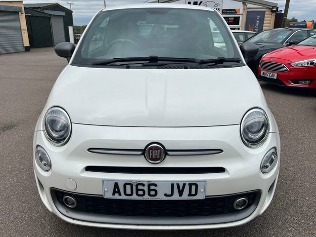 Fiat 500 2016 1.2 S Hatchback Euro 6 Ss AO66JVD White #4