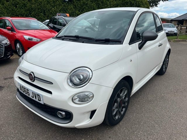 Fiat 500 2016 1.2 S Hatchback Euro 6 Ss AO66JVD White #5