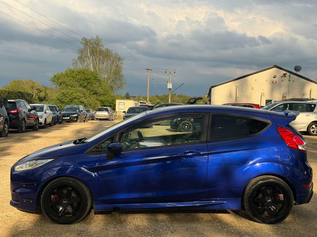 Ford Fiesta 1.6T Ecoboost St-2 Euro 5 JA02SPA Blue #5