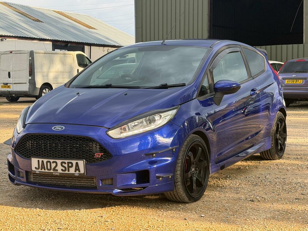 Ford Fiesta 1.6T Ecoboost St-2 Euro 5 JA02SPA Blue #4