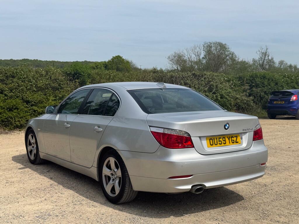 BMW 5 Series 2.0 520D Se Business Edition Steptronic Euro 4 Silver #6