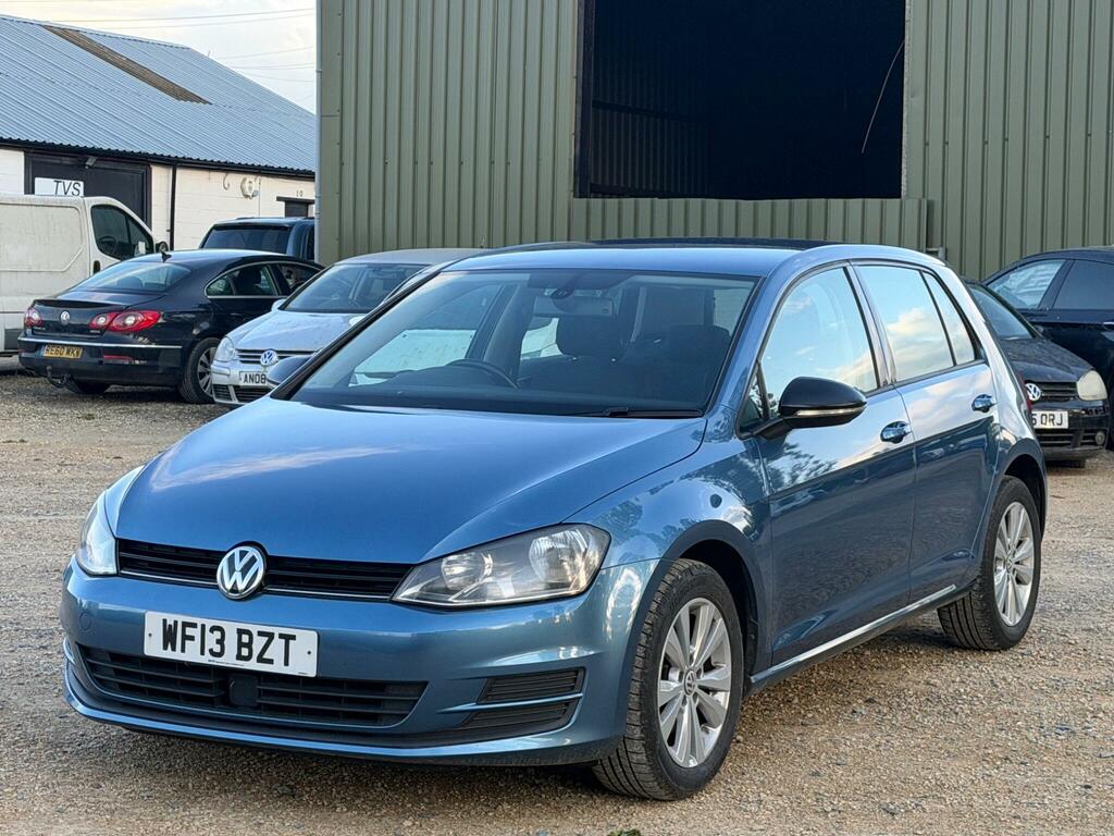 Volkswagen Golf 1.6 Tdi Bluemotion Tech Se Dsg Euro 5 Ss WF13BZT Blue #4