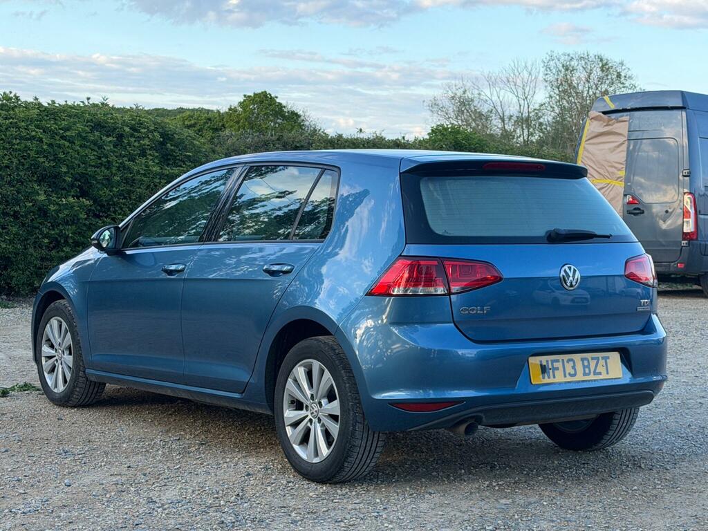 Volkswagen Golf 1.6 Tdi Bluemotion Tech Se Dsg Euro 5 Ss WF13BZT Blue #6