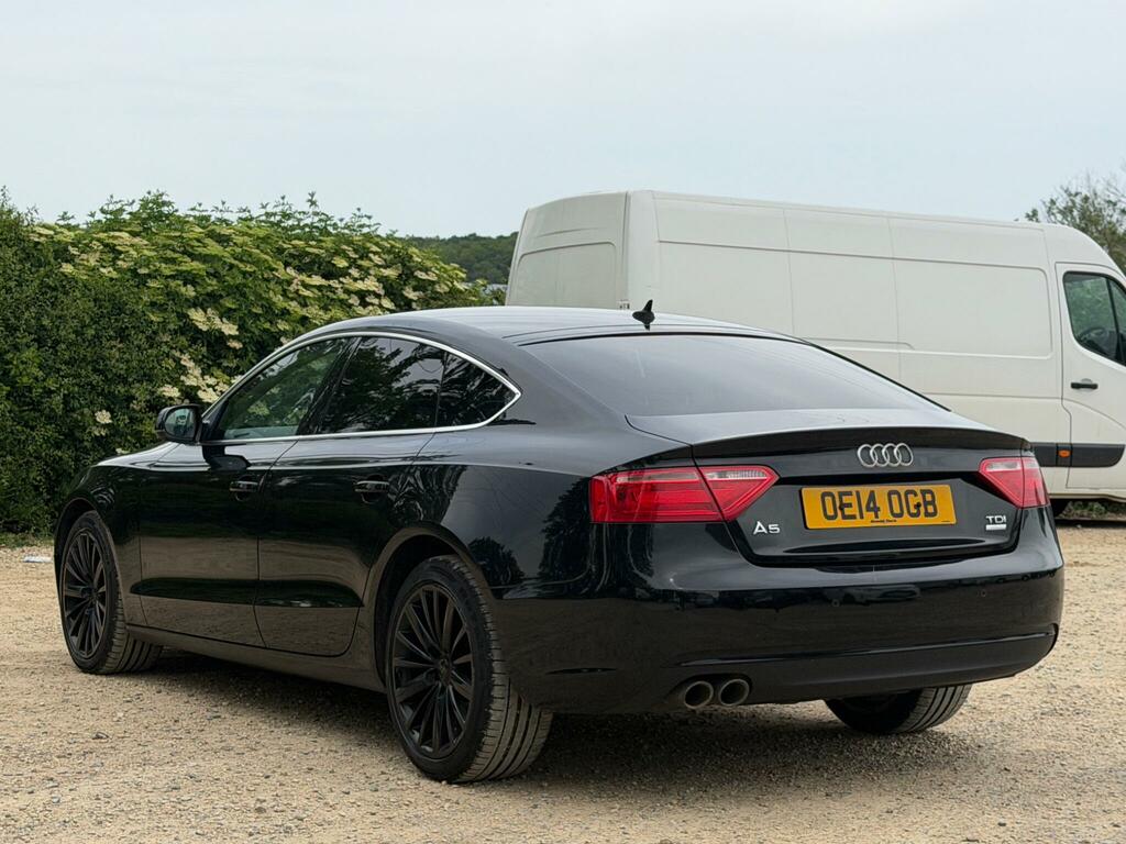 Audi A5 2.0 Tdie Se Technik Sportback Euro 5 Ss OE14OGB Black #6