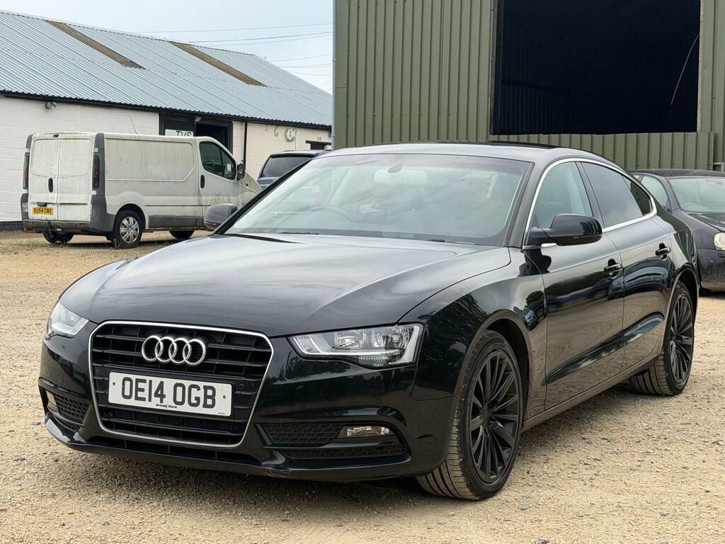Audi A5 2.0 Tdie Se Technik Sportback Euro 5 Ss OE14OGB Black #4