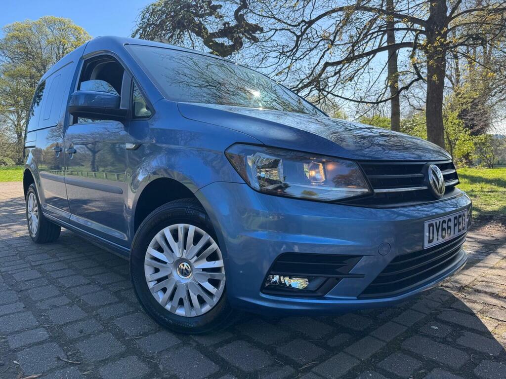 Volkswagen Caddy Life 2.0 Tdi Bluemotion Tech Dsg Euro 6 Ss Blue
