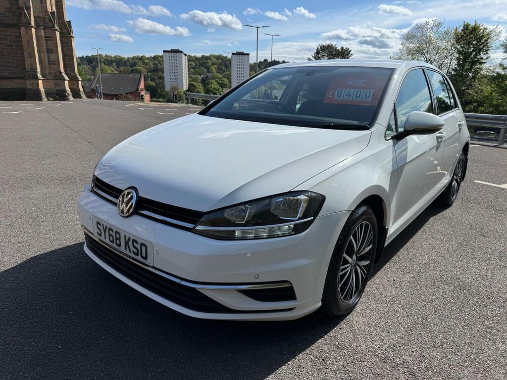 Volkswagen Golf 1.6 Tdi Se Nav Euro 6 Ss SY68KSO White #3