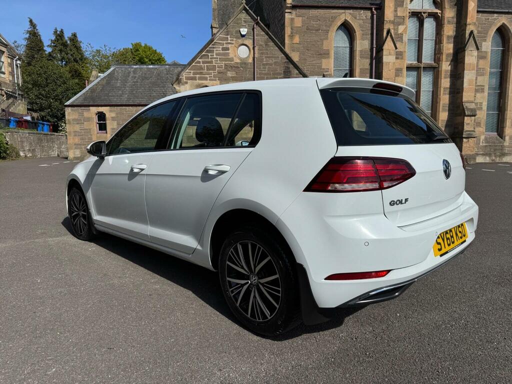 Volkswagen Golf 1.6 Tdi Se Nav Euro 6 Ss SY68KSO White #5