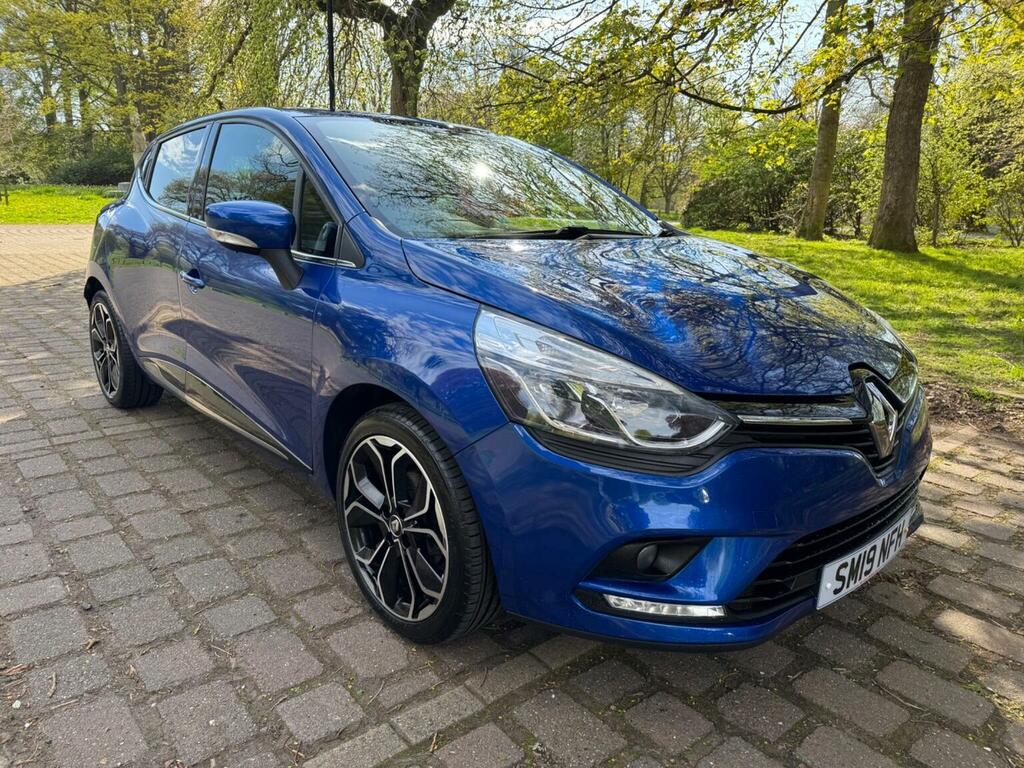 Renault Clio 0.9 Tce Iconic Euro 6 Ss SM19NFH Blue #4