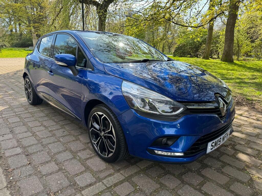 Renault Clio 0.9 Tce Iconic Euro 6 Ss SM19NFH Blue #3