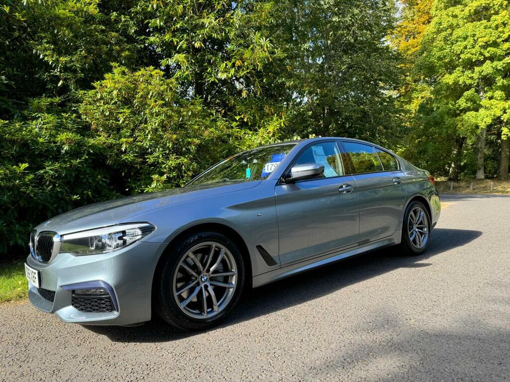 BMW 5 Series 2.0 520D M Sport Xdrive Euro 6 Ss YD68XBF Blue #2