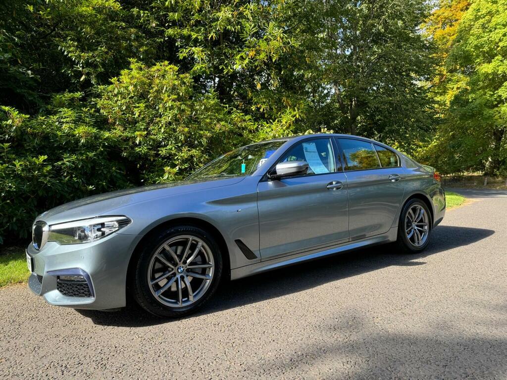 BMW 5 Series 2.0 520D M Sport Xdrive Euro 6 Ss YD68XBF Blue #5