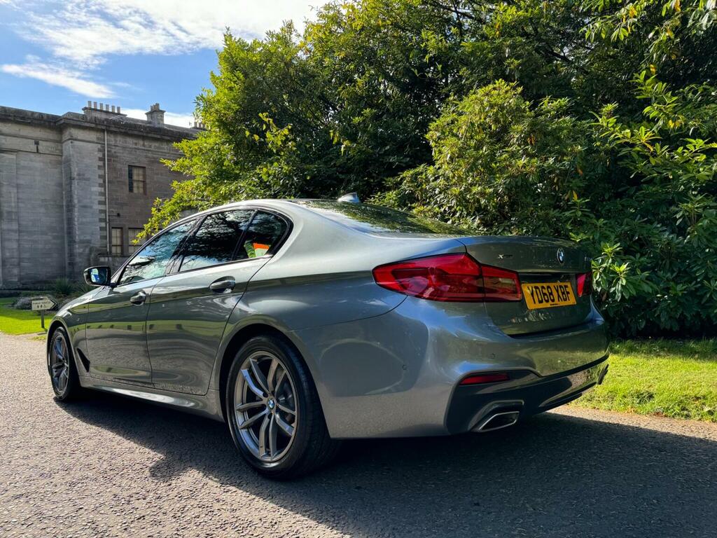 BMW 5 Series 2.0 520D M Sport Xdrive Euro 6 Ss YD68XBF Blue #3