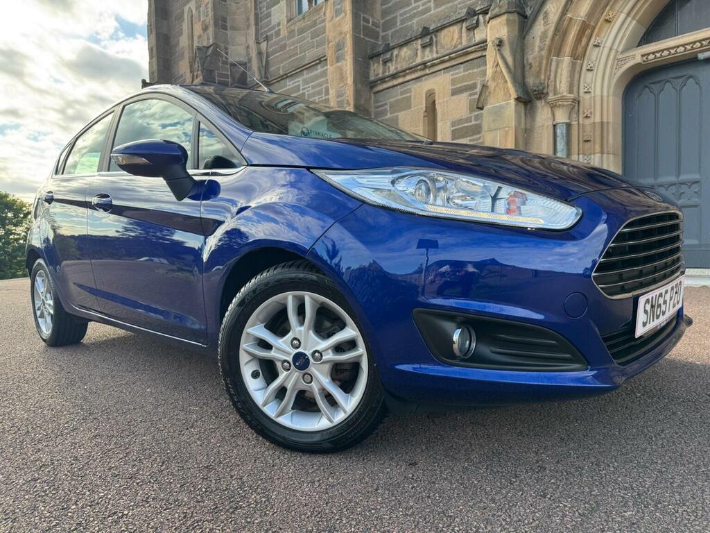 Ford Fiesta 1.0T Ecoboost Zetec Euro 6 Ss Blue