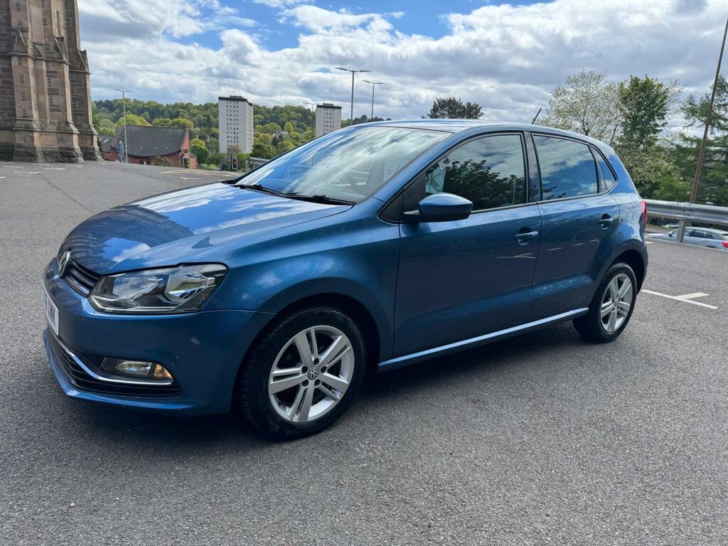 Volkswagen Polo 1.2 Tsi Bluemotion Tech Match Euro 6 Ss SY16XMK Blue #6