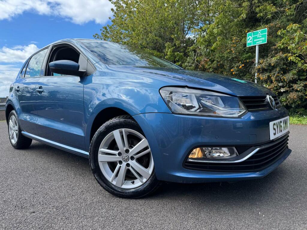 Volkswagen Polo 1.2 Tsi Bluemotion Tech Match Euro 6 Ss Blue