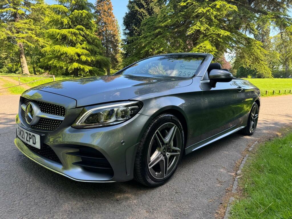 Mercedes-Benz C Class 1.5 C200 Mhev Amg Line Edition Premium Cabriolet Grey #3