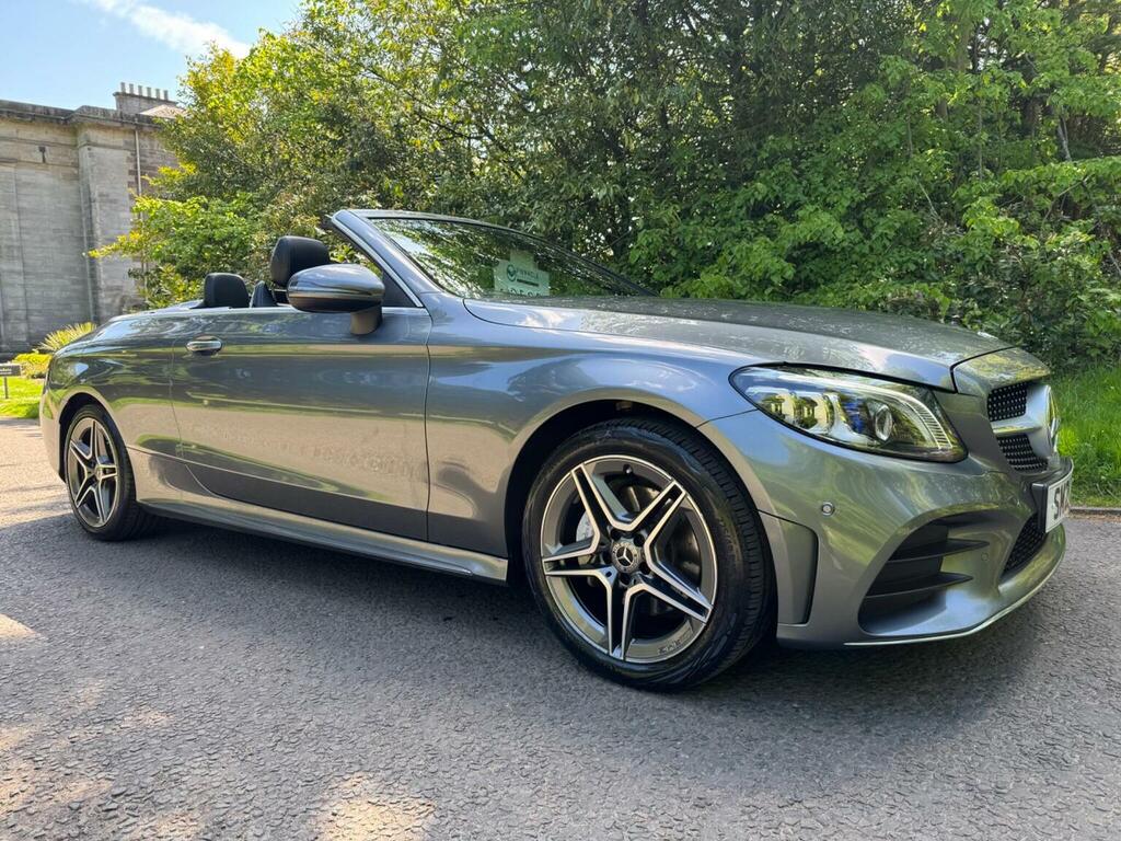 Mercedes-Benz C Class 1.5 C200 Mhev Amg Line Edition Premium Cabriolet Grey #2