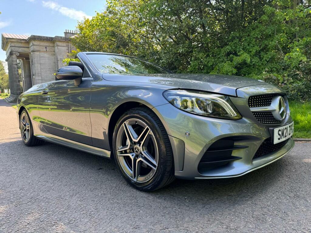 Mercedes-Benz C Class 1.5 C200 Mhev Amg Line Edition Premium Cabriolet Grey #4