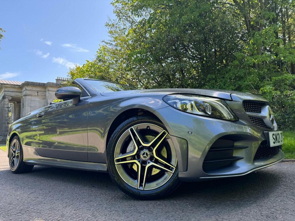 Mercedes-Benz C Class 1.5 C200 Mhev Amg Line Edition Premium Cabriolet Grey