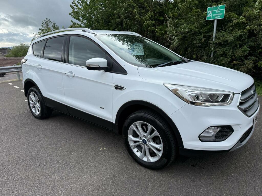 Ford Kuga 1.5T Ecoboost Titanium Awd Euro 6 Ss SW18OMY White #2