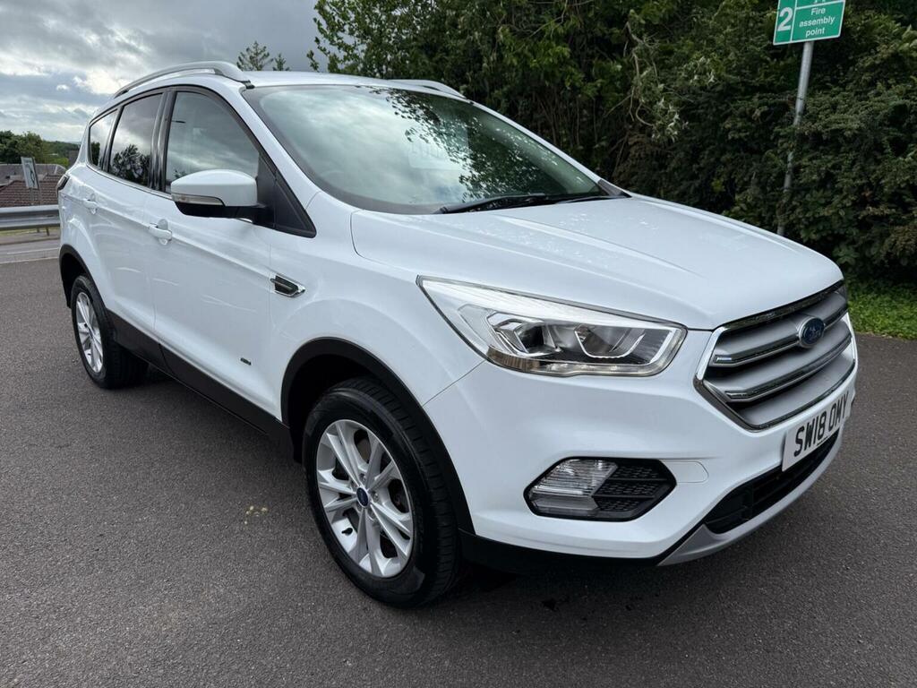 Ford Kuga 1.5T Ecoboost Titanium Awd Euro 6 Ss SW18OMY White #3