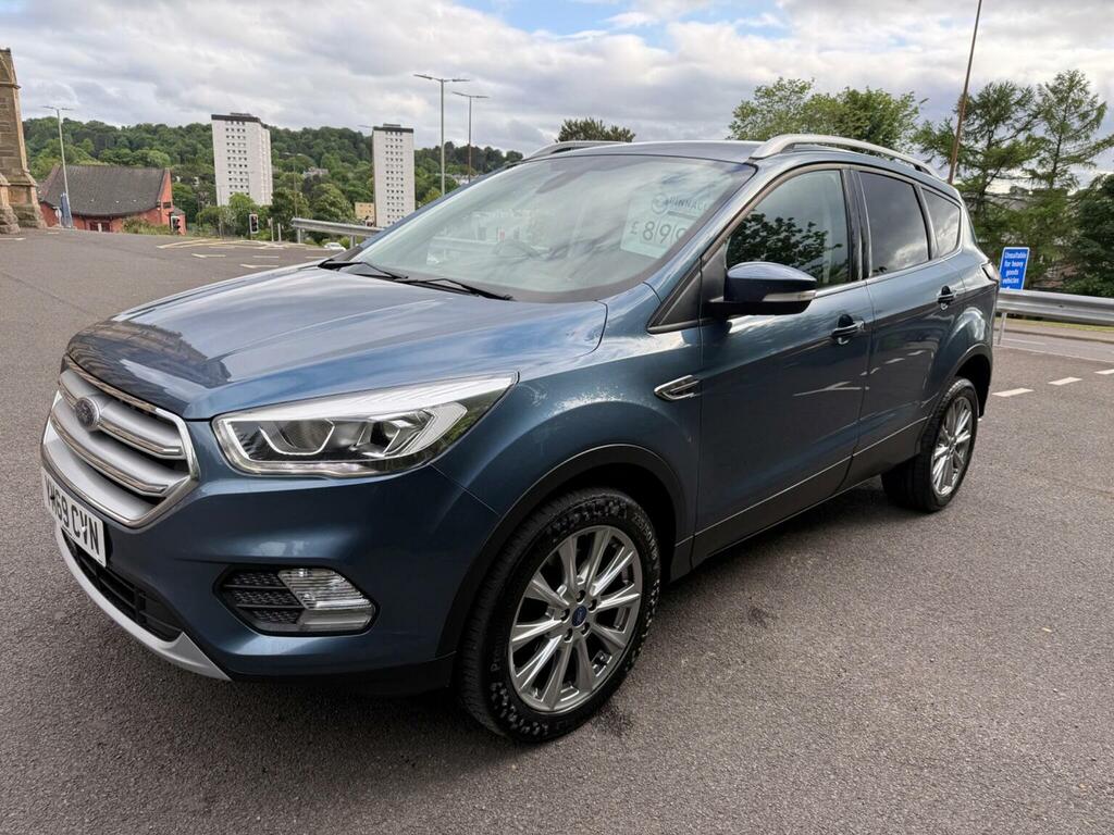 Ford Kuga 2.0 Tdci Ecoblue Titanium Edition Euro 6 Ss YM69CVN Blue #4
