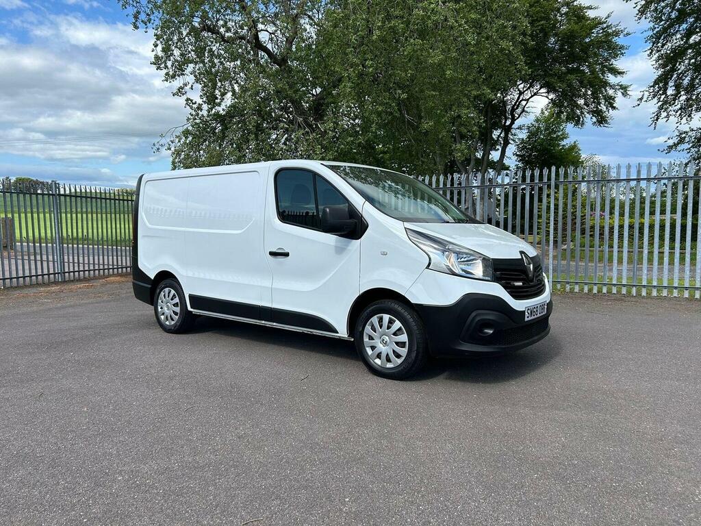 Renault Trafic 1.6 Dci 27 Business Swb Standard Roof Euro 6 SW68OBR White #2