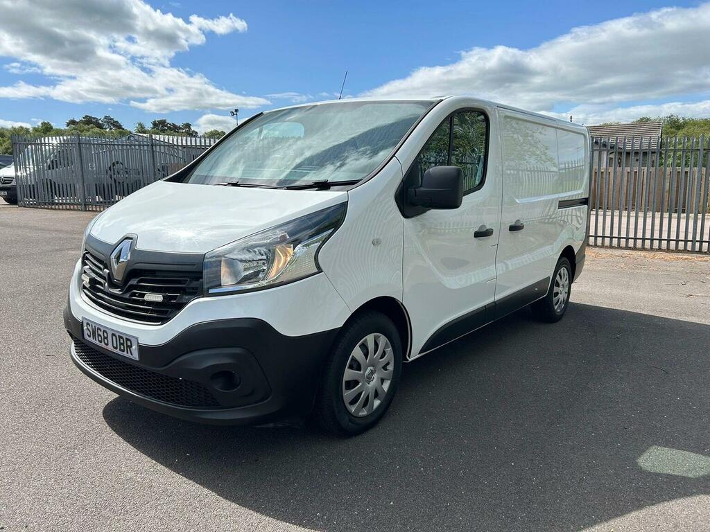 Renault Trafic 1.6 Dci 27 Business Swb Standard Roof Euro 6 SW68OBR White #6