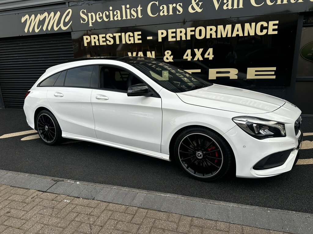 Mercedes-Benz CLA Class Estate 2.0 Cla220 Amg Line Night Edition 201919 PE19VTU White
