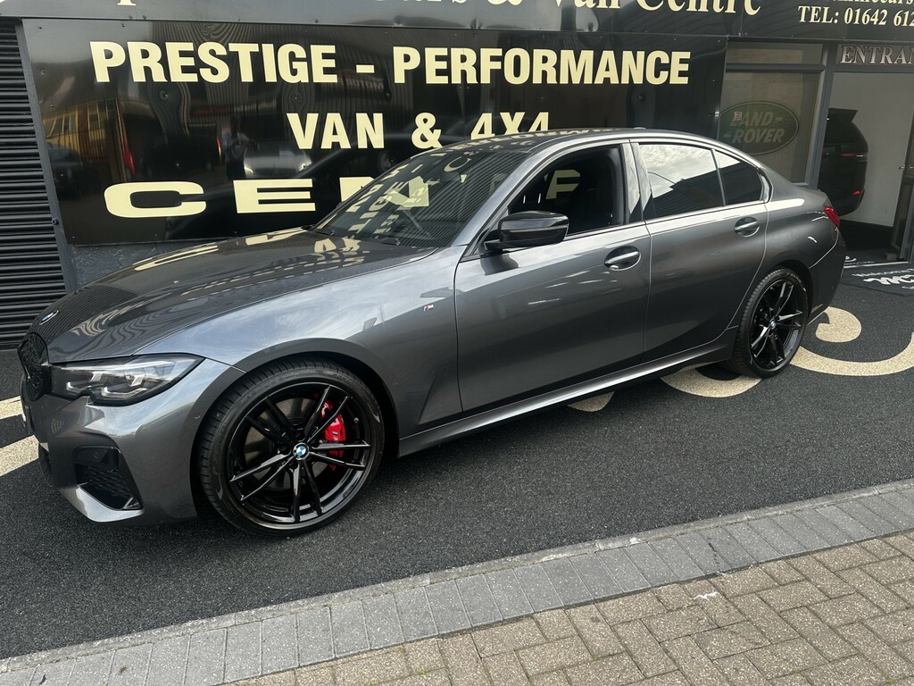 BMW 3 Series 3.0 M340d Xdrive Saloon YG21WDF Grey #4