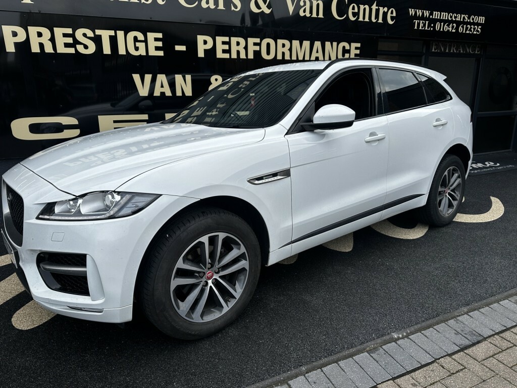 Jaguar F-Pace Suv 2.0 D180 R-sport 201767 BT67ZZR White #5