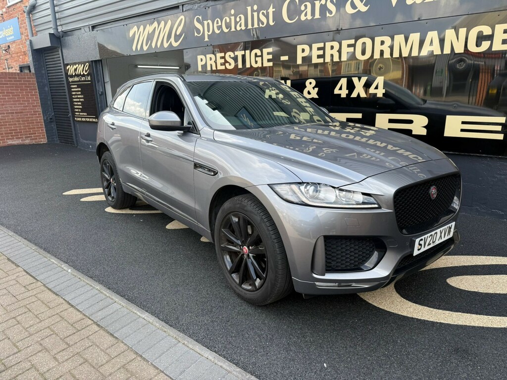 Jaguar F-Pace Suv 2.0 D180 Chequered Flag 202020 SV20XVW Grey #4