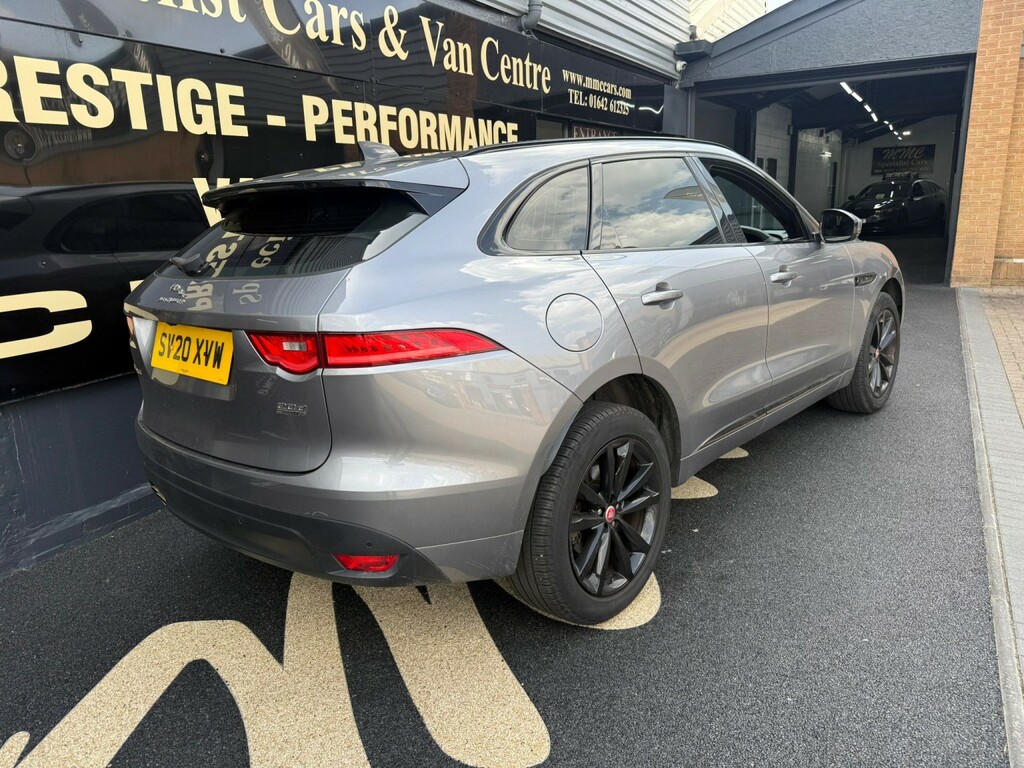 Jaguar F-Pace Suv 2.0 D180 Chequered Flag 202020 SV20XVW Grey #2