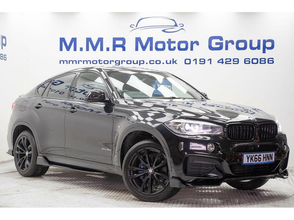 BMW X6 3.0 30D M Sport Xdrive Euro 6 Ss YK66HNN Black #6