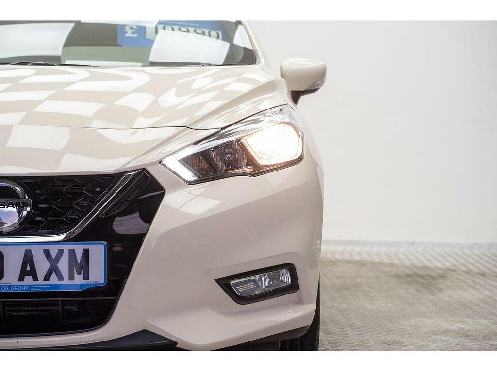 Nissan Micra 1.0 Ig-t Acenta Xtron Euro 6 Ss YL20AXM White #4