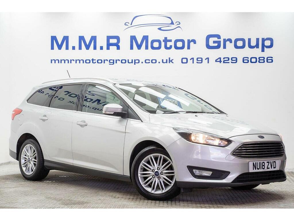 Ford Focus 1.5 Tdci Zetec Edition Euro 6 Ss NU18ZVD Silver #5