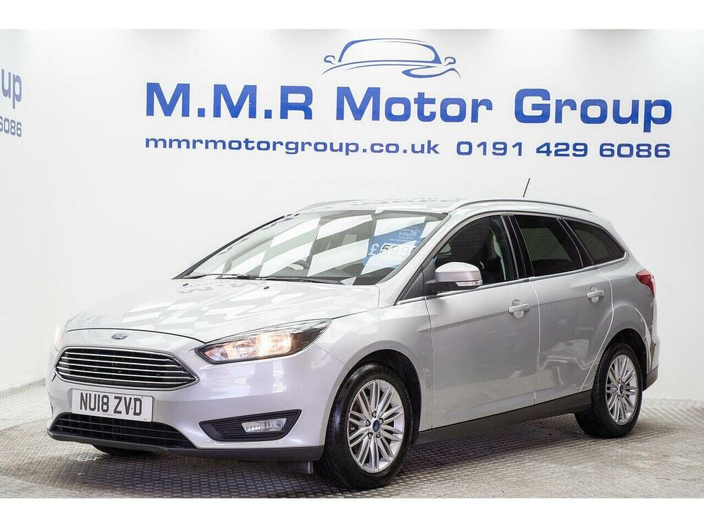 Ford Focus 1.5 Tdci Zetec Edition Euro 6 Ss NU18ZVD Silver #2