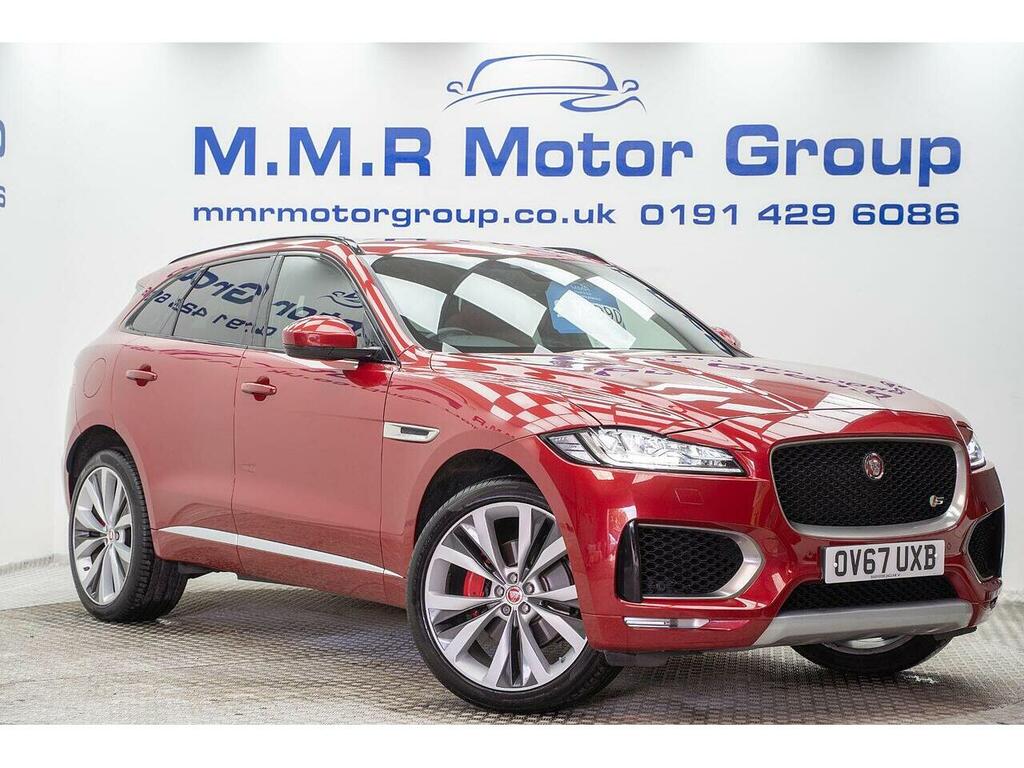 Jaguar F-Pace 3.0 D300 V6 S Awd Euro 6 Ss OV67UXB Red #6