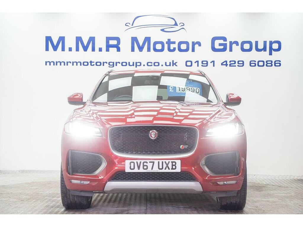 Jaguar F-Pace 3.0 D300 V6 S Awd Euro 6 Ss OV67UXB Red #4