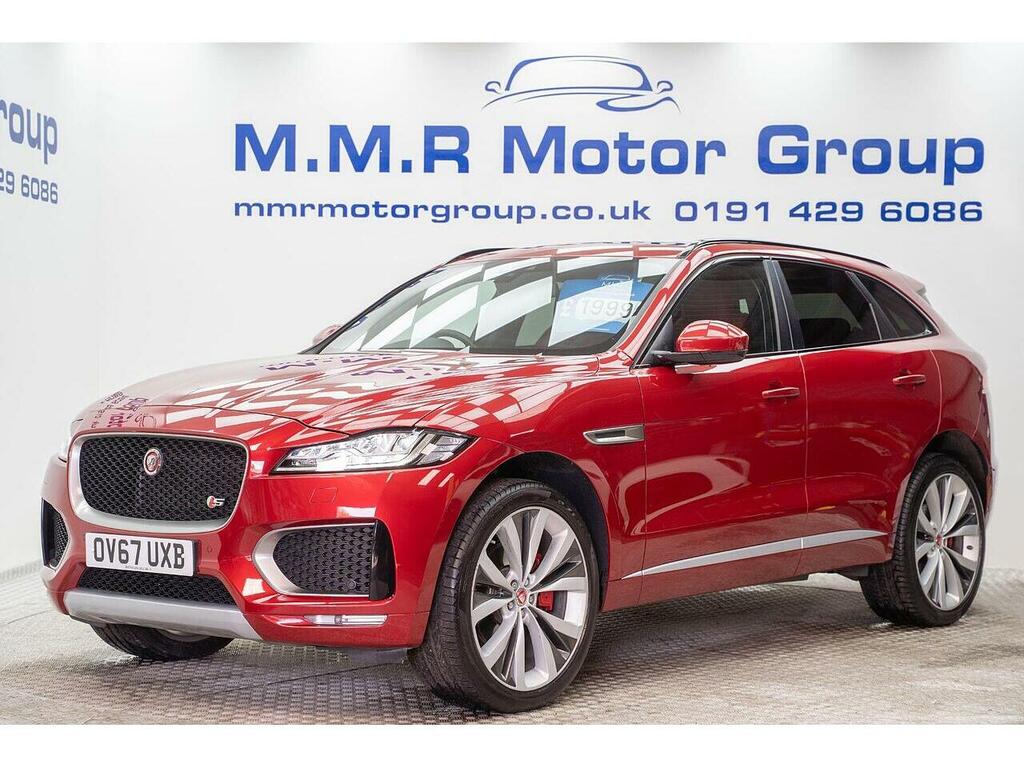 Jaguar F-Pace 3.0 D300 V6 S Awd Euro 6 Ss OV67UXB Red #3
