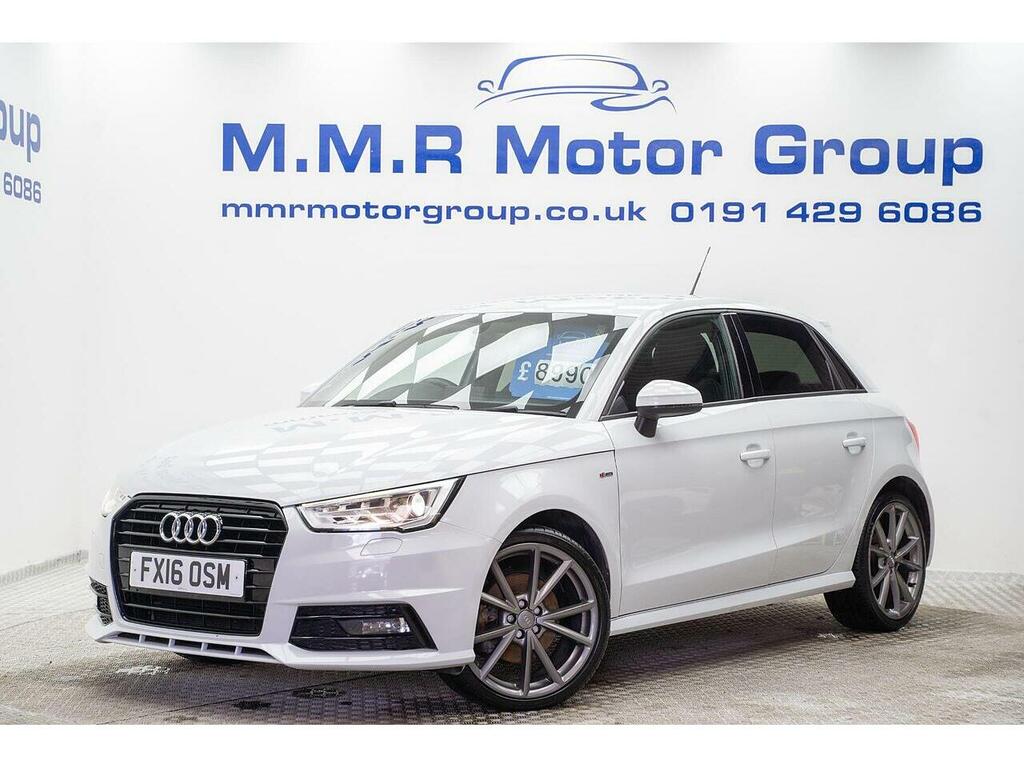 Audi A1 1.6 Tdi Black Edition Sportback Euro 6 Ss White