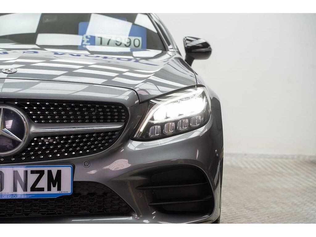 Mercedes-Benz C Class 2.0 C300d Amg Line G-tronic Euro 6 Ss NU69NZM Grey #2