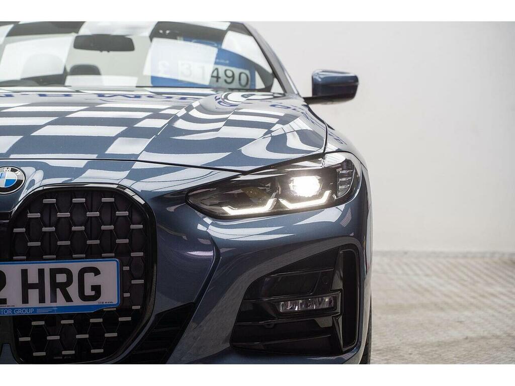 BMW 4 Series 3.0 430D Mht M Sport Euro 6 Ss YA72HRG Blue #2