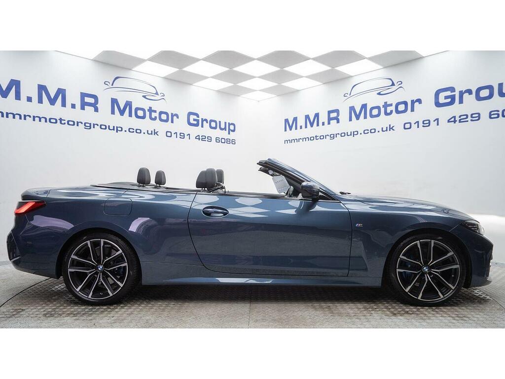 BMW 4 Series 3.0 430D Mht M Sport Euro 6 Ss YA72HRG Blue #3