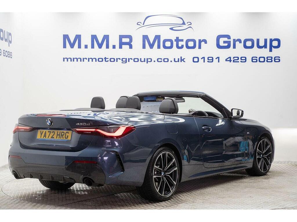 BMW 4 Series 3.0 430D Mht M Sport Euro 6 Ss YA72HRG Blue #6