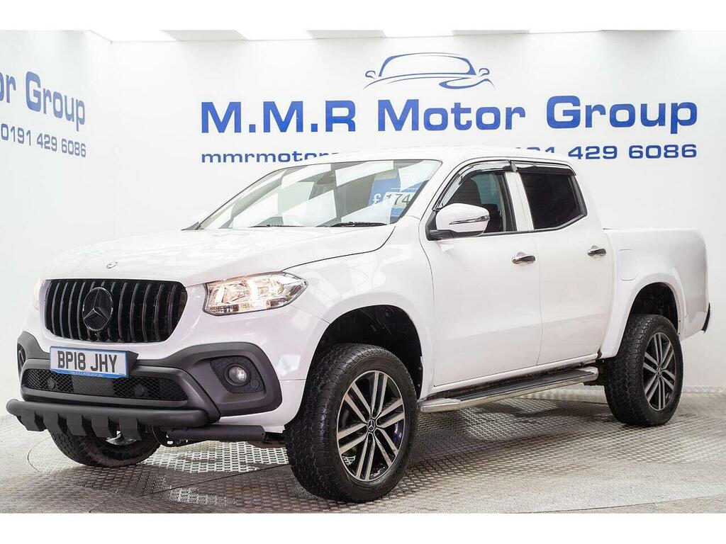 Mercedes-Benz X Class 2.3 Cdi Progressive Pickup Double Cab M White #2
