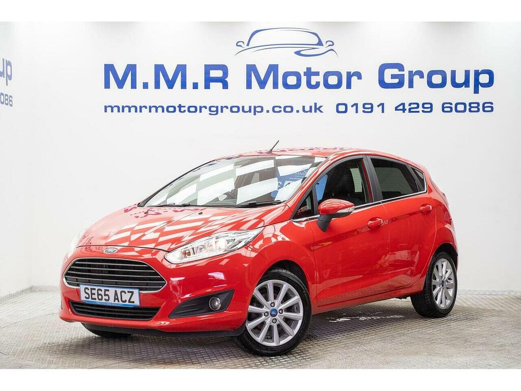 Ford Fiesta 1.0T Ecoboost Titanium Euro 6 Ss Red