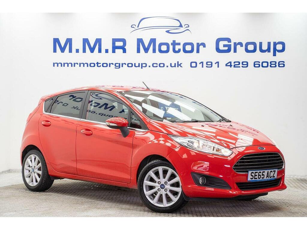 Ford Fiesta 1.0T Ecoboost Titanium Euro 6 Ss SE65ACZ Red #4